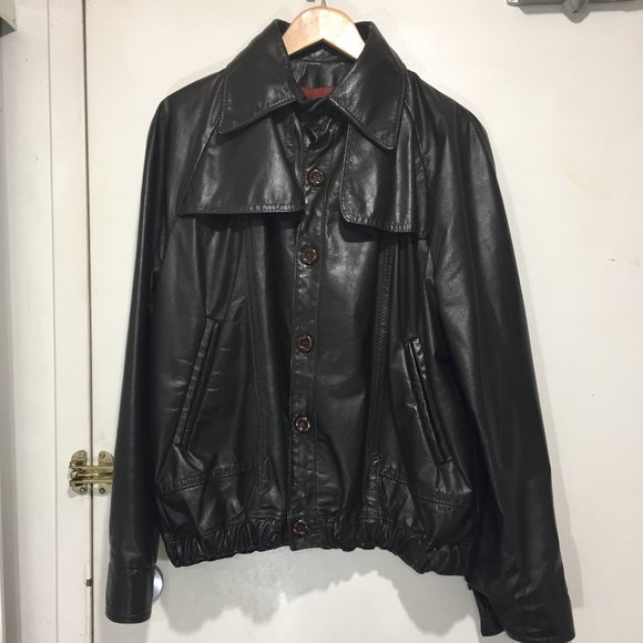 VINTAGE LEATHER ATTIC JACKETS SIZE 44 - Picture 4 of 11
